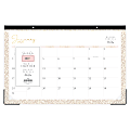 2027 Dalmatia Tan Monthly Desk Pad Calendar 17x11 1 thumbnail image