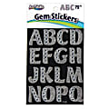 Crayola Letter Stickers with Gems, Silver, 1.25, 72 per Pack, 6 Packs