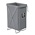 Royal Basket Trucks Hamper, Enviro Hamper Kit, 17"L x 15"W x 30"H, Gray 1 thumbnail image