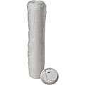 Dixie Large Reclosable Hot Cup Lids by GP Pro - Round - Plastic - 100 / Pack - White 1 thumbnail image