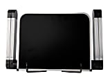Mind Reader Collapsible Bookstand, 10"H x 15-1/2"W x 10"D, Black 1 thumbnail image