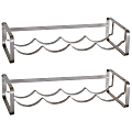 Better Houseware Stackable Steel Wine Rack, Metallic, 2-Pack 1 thumbnail image
