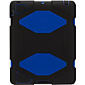Griffin Survivor for iPad 2, iPad 3, and iPad (4th Gen) - For iPad - Black, Blue - Shatter Resistant, Shock Absorbing, Dust Resistant, Sand Resistant, Rain Resistant, Vibration Resistant, Drop Resistant, Temperature Resistant, Humidity Resistant