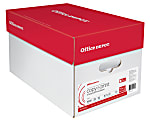 Office Depot® 3-Hole Punched Multi-Use Printer & Copy Paper, 10 Reams, White, Letter (8.5" x 11"), 5000 Sheets Per Case, 20 Lb, 92 Brightness 1 thumbnail image