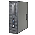 HP EliteDesk 800 G1 Refurbished Desktop PC, Intel® Core™ i5, 8GB Memory, 256GB Solid State Drive, Windows® 10, OD2-0258