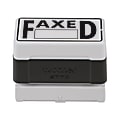 Same-Day Pre-Inked Custom Stamp, 1 5/8" x 2 3/4 Impression, Black 1 thumbnail image