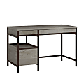 Sauder® Manhattan Gate 48"W Single Pedestal Computer Desk With File Drawer, Mystic Oak