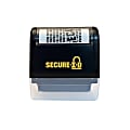 SecureID Self Inking Roller Security Stamp, 1 1/2 , Black 1 thumbnail image