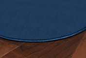 Flagship Carpets Americolors Area Rug, Round, 6', Royal Blue