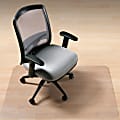 Deflecto EnvironMat Chair Mat For Hard Floors, 46" x 60", Rectangular, Clear