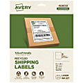Avery® EcoFriendly Recycled Labels, Rectangle, 5-1/2" x 8-1/2", Matte White, Pack Of 20 1 thumbnail image