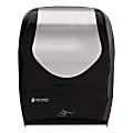 San Jamar® Smart System with iQ Sensor™ Towel Dispenser, 16.5 x 9.75 x 12, Black/Silver 1 thumbnail image