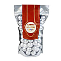 Sweetworks Foil-Wrapped Solid Milk Chocolate Balls, 1 Lb, Silver 1 thumbnail image