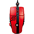 Tt eSPORTS Level 10 M Gaming Mouse - Laser - Cable - Blazing Red - USB - 8200 dpi - Scroll Wheel - 7 Button(s)