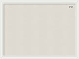 U Brands Linen Bulletin Board, 23" X 17", White Wood Decor Frame 1 thumbnail image