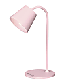 Realspace™ Kessly LED Desk Lamp With USB Port, 17"H, Pink