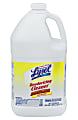 Lysol® Professional Liquid Disinfectant Deodorizing Cleaner, Lemon Scent, 128 Oz Bottle