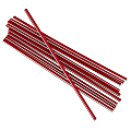 Stir Stick Plastic Stir Sticks, 5", Red/White, Case Of 10,000