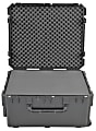 SKB Cases iSeries Pro Audio Utility Case With Cubed Foam Handle And Wide-Set Double Wheels, 30-3/4"H x 26"W x 15-1/2"D, Black
