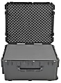 SKB Cases iSeries Pro Audio Utility Case With Cubed Foam Handle And Wide-Set Double Wheels, 30-3/4"H x 26"W x 15-1/2"D, Black 1 thumbnail image