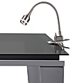 Adesso® Prospect LED Clip Lamp, Adjustable Height, 13 3/4"H, Steel 1 thumbnail image