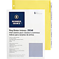 Business Source Buff Stock Ring Binder Indexes,  2" Tabs, 8.5"x11", 5x Dividers, Box of 50 - 20068BX 1 thumbnail image