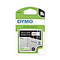 DYMO® D1 45013 Black-On-White Tape, 0.5" x 23', Pack Of 2