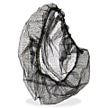 Genuine Joe Black Nylon Hair Net - Recommended for: Food Handling, Food Processing - Large Size - 21" Stretched Diameter - Contaminant Protection - Nylon - Black - Lightweight, Comfortable, Durable, Tear Resistant - 10 / Carton