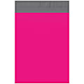 Office Depot® Brand 10" x 13" Poly Mailers, Pink, Case Of 100 Mailers