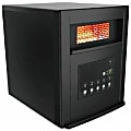 Lifesmart Six Wrapped Element Infrared Heater - Infrared/Quartz - Electric - Electric - 1000 W to 1500 W - 3 x Heat Settings - Timer - 1500 W - 120 V AC - 15 A - Remote Control