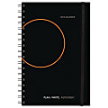 AT-A-GLANCE Plan. Write. Remember. Two Days Per Page Planning Notebook, Undated, 6" x 9", Black