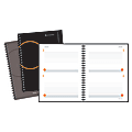 AT-A-GLANCE Plan. Write. Remember. Two Days Per Page Planning Notebook, Undated, 8 1/2" x 11", Black