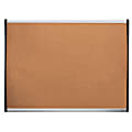 Quartet® Bulletin Board, 17" x 23", Plastic Frame With Black/Silver Finish 1 thumbnail image