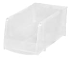 Office Depot® Brand "Mini" Plastic Stacking Bin, Small Size, 5" x 5 1/2", Clear