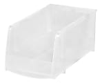 Office Depot® Brand "Mini" Plastic Stacking Bin, Small Size, 5" x 5 1/2", Clear 1 thumbnail image
