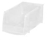 Storex Plastic Cubby Bins Small Size 5 28 x 7 1316 x 12 216 Crystal Clear  Carton Of 5 - Office Depot