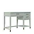 Ameriwood Home Westerleigh 46"W Lift-Top Computer Desk, Green 1 thumbnail image