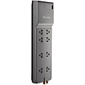 Belkin® Home/Office Series Surge Protector With 8 Outlets, Phone/Coaxial Protection And 12' Cord