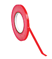 Poly Bag-Sealing Tape, 3/8" x 176 Yd., Red, Case Of 96