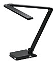 Realspace™ Extendable LED Task Lamp, Adjustable, 25"H, Black 1 thumbnail image