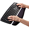 OTM Essentials Foam Keyboard Wrist Rest 22 L x 11 W x 1 12 H Black - Office  Depot