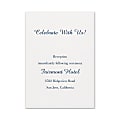 Custom Wedding & Event Reception Cards, Splendid Script, 3-1/2" x 4-7/8", Box Of 25 Cards