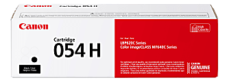 Canon® 054H Black High Yield Toner Cartridge, 3028C001 1 thumbnail image