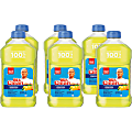 Mr. Clean Antibacterial Cleaner - 45 fl oz (1.4 quart) - Summer Citrus, Lemon Scent - 6 / Carton - Antibacterial, Freshen - Yellow