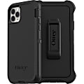 OtterBox® Defender Rugged Carrying Case Holster For Apple® iPhone 11 Pro Max, Black, 6VF942