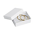 Partners Brand White Jewelry Boxes 3 1/16" x 2 1/8" x 1", Case of 100 1 thumbnail image