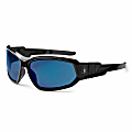 Ergodyne Skullerz® Safety Glasses, Loki, Black Frame, Blue Mirror Lens 1 thumbnail image