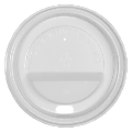 Genuine Joe Ripple Hot Cup Protective Lids, 10 - 16 Oz, White, Pack Of 50