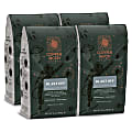 Copper Moon Whole Bean Coffee, Blast Off High Caffeine Blend, 2 Lb Bag, Case Of 2 Bags