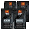 Copper Moon Whole Bean Coffee, Blast Off High Caffeine Blend, 2 Lb Bag, Case Of 2 Bags